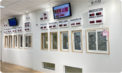 断熱性能を体験できるショールームツアー　YKK APショールーム新宿　画像